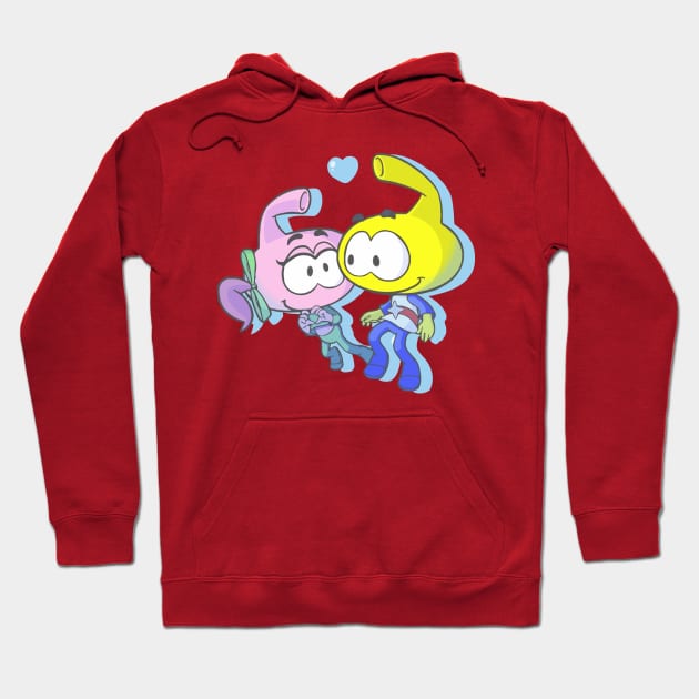 Throwback - Snorks Love Hoodie by sepedakaca